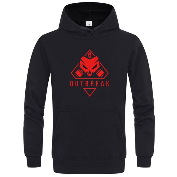 rainbow six siege operation chimera logo gaming hoodies men tees video game r6 siege outbreak hoodie casual novelty fashion, Black
rainbow six siege operation chimera logo gaming hoodies men tees video game r6 siege outbreak hoodie casual novelty fashion, Black