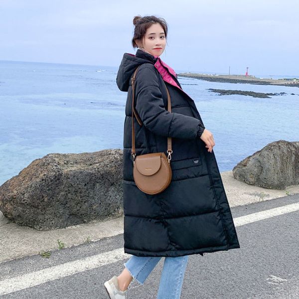 2019 new big pocket women parks feminine coat clothing warm jacket winter parkas long outerwear fashion sobretudo feminino, Black
2019 new big pocket women parks feminine coat clothing warm jacket winter parkas long outerwear fashion sobretudo feminino, Black