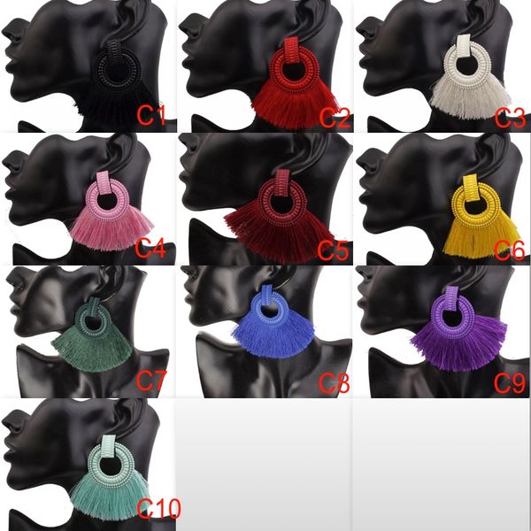 exaggerated big dangle chandelier tassel geometric earrings female spring bohemian women designer fringe ear drop 20 colors wholesale, Silver
exaggerated big dangle chandelier tassel geometric earrings female spring bohemian women designer fringe ear drop 20 colors wholesale, Silver