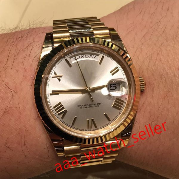 роскошные часы master 40mm day-date 228238 228235 щелковый циферблат президент браслет автоматическое механическое движение ференое бешеное, Slivery;brown
роскошные часы master 40mm day-date 228238 228235 щелковый циферблат президент браслет автоматическое механическое движение ференое бешеное, Slivery;brown