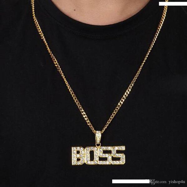 men's iced out boss pendant necklace bling bling with 3mm 30inch cuban chain hip hop jewelry fashion accessories, Silver
men's iced out boss pendant necklace bling bling with 3mm 30inch cuban chain hip hop jewelry fashion accessories, Silver