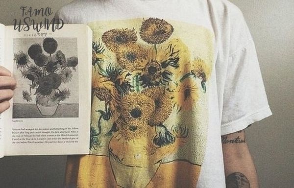 fashionshow hjn summer fashion tee van gogh sunflower van gogh printed t shirt casual sunflowers tees outfits, White
fashionshow hjn summer fashion tee van gogh sunflower van gogh printed t shirt casual sunflowers tees outfits, White
