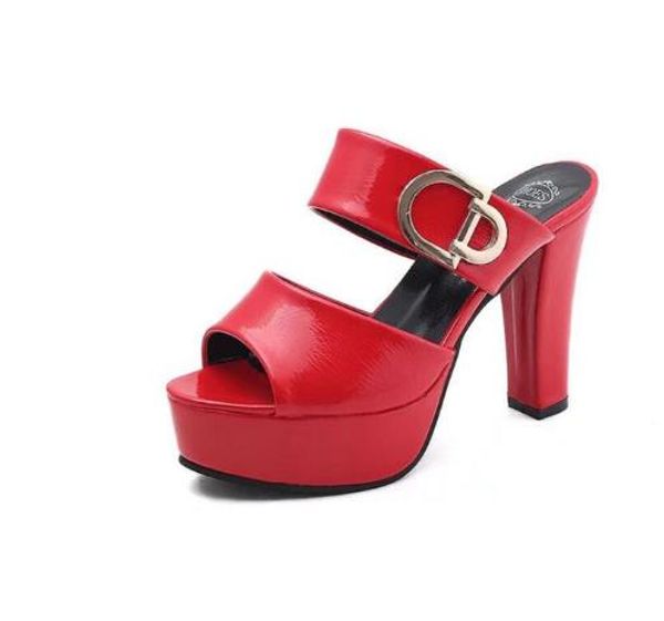 fashion ladies high heels women's genuine leather shoes woman summer slippers 2020 mules, Black
fashion ladies high heels women's genuine leather shoes woman summer slippers 2020 mules, Black