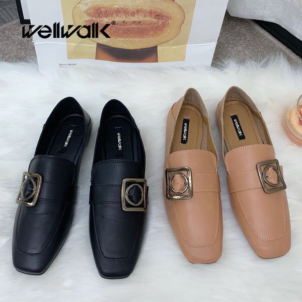 women loafer slip on moccasin mules sliders slide flat shoes slippers flats square toe buckle pu leather soft autumn winter, Black 
women loafer slip on moccasin mules sliders slide flat shoes slippers flats square toe buckle pu leather soft autumn winter, Black