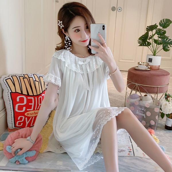 woman robe nightgown long sleepwear vintage elegant homewear sweet ladies long dress full length nighties, Black;red
woman robe nightgown long sleepwear vintage elegant homewear sweet ladies long dress full length nighties, Black;red
