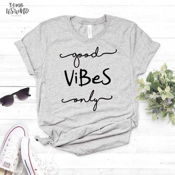 good vibes only women tshirt cotton casual funny t shirt for lady girl tee hipster drop ship na 326, White
good vibes only women tshirt cotton casual funny t shirt for lady girl tee hipster drop ship na 326, White