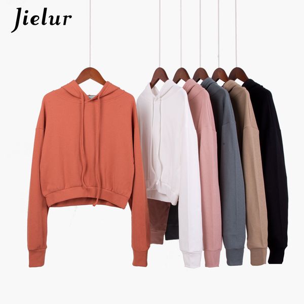 hoodie 6colors thin women's cropped sweatshirt white autumn drawstring crop hoodies harajuku vintage female hooded hoody, Black
hoodie 6colors thin women's cropped sweatshirt white autumn drawstring crop hoodies harajuku vintage female hooded hoody, Black