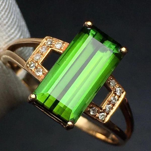 fine jewelry real pure 18 k gold jewelry 100% natural green tourmaline gemstones 3.1ct diamonds male's wedding fine man's rings, Golden;silver
fine jewelry real pure 18 k gold jewelry 100% natural green tourmaline gemstones 3.1ct diamonds male's wedding fine man's rings, Golden;silver