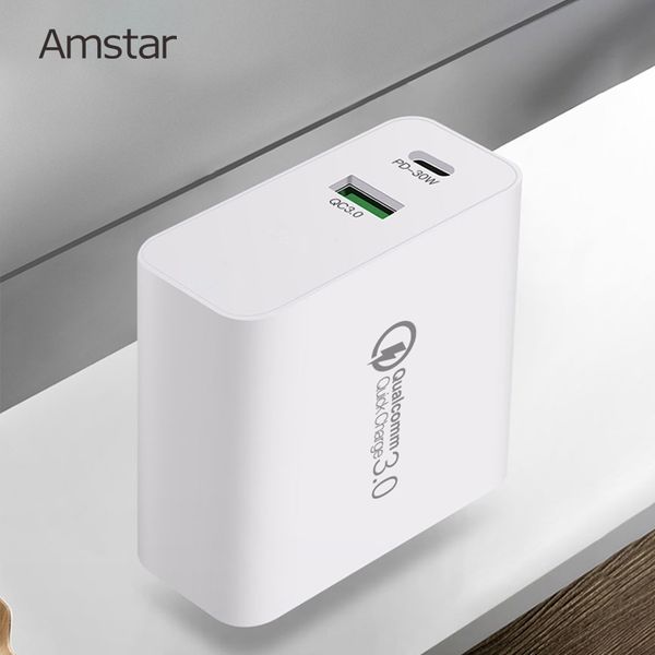 amstar 48w quick charge qc4.0 3.0 usb charger for iphone 11 samsung 10 huawei pd 30w charger type-c fast charging travel adapter
amstar 48w quick charge qc4.0 3.0 usb charger for iphone 11 samsung 10 huawei pd 30w charger type-c fast charging travel adapter