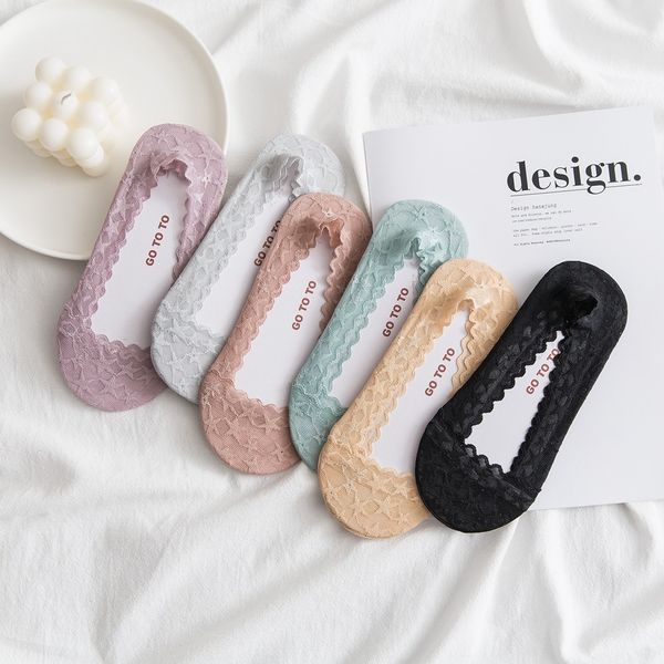 women transparent invisible socks thin lace cotton jacquard flower star non-slip boat socks for girls students female summer autumn, Black;white
women transparent invisible socks thin lace cotton jacquard flower star non-slip boat socks for girls students female summer autumn, Black;white