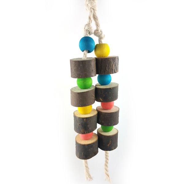 hz - 12 ) parrot toys bird toys raw wood bring skin a molar tooth string gnawing cotton rope toys
hz - 12 ) parrot toys bird toys raw wood bring skin a molar tooth string gnawing cotton rope toys