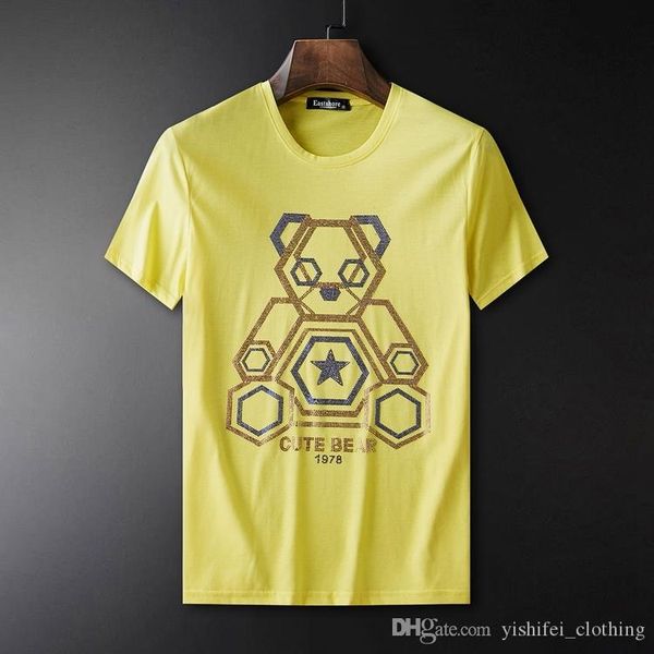 new men's designer t-shirt fashion men's popular t-shirt black yellow print shortsleeve round neck size m-3xl
new men's designer t-shirt fashion men's popular t-shirt black yellow print shortsleeve round neck size m-3xl