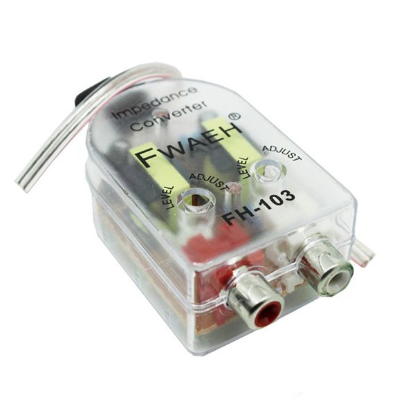 12v universal line car subwoofer stero radio converters speakers high to low car audio impedance converter
12v universal line car subwoofer stero radio converters speakers high to low car audio impedance converter