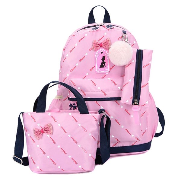 a three-piece luggage& bag casual travel pack women canvas backpack schoolbag school bag for girl teenagers rucksack
a three-piece luggage& bag casual travel pack women canvas backpack schoolbag school bag for girl teenagers rucksack