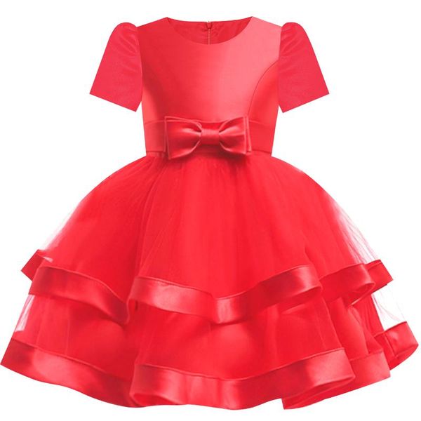 flower girl dress short sleeve red ball gown wedding party pageant 2020 summer princess dresses children clothes sundress, Red;yellow
flower girl dress short sleeve red ball gown wedding party pageant 2020 summer princess dresses children clothes sundress, Red;yellow