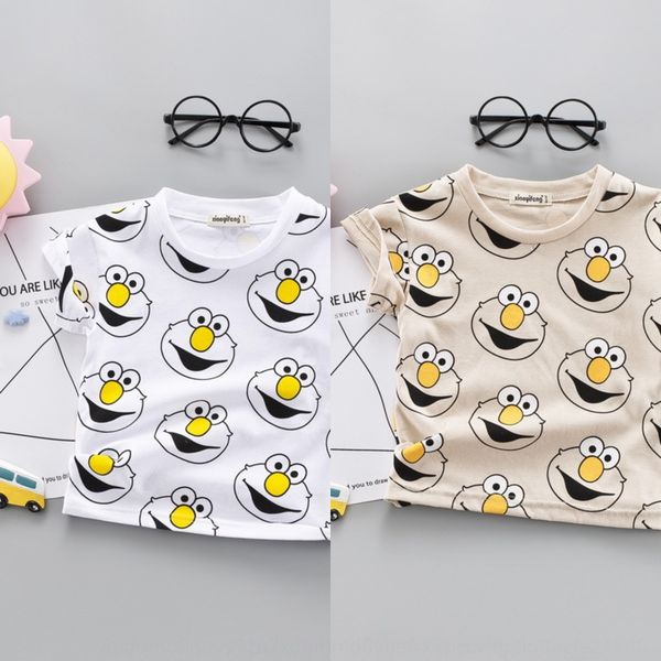 and baby thin casual neutral children's clothing cartoon cotton t-shirt short-sleeved round collar baby pure cotton t-shirt, Blue
and baby thin casual neutral children's clothing cartoon cotton t-shirt short-sleeved round collar baby pure cotton t-shirt, Blue