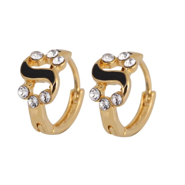 new fashion simple style elegant women crystal stone golden earrings round enamel gold color jewelry, Golden;silver
new fashion simple style elegant women crystal stone golden earrings round enamel gold color jewelry, Golden;silver