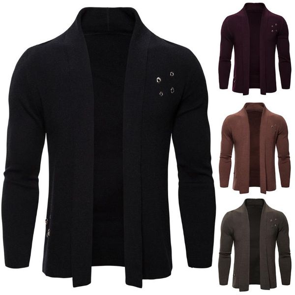 men knitwear cardigan sweater new spring in european sizes solid color clothes, White;black
men knitwear cardigan sweater new spring in european sizes solid color clothes, White;black