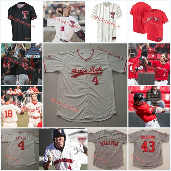 custom texas tech red raiders baseball jersey dylan dusek brian klein josh jung gabe holt dylan neuse cameron warren caleb kilian ttu jersey, Black
custom texas tech red raiders baseball jersey dylan dusek brian klein josh jung gabe holt dylan neuse cameron warren caleb kilian ttu jersey, Black
