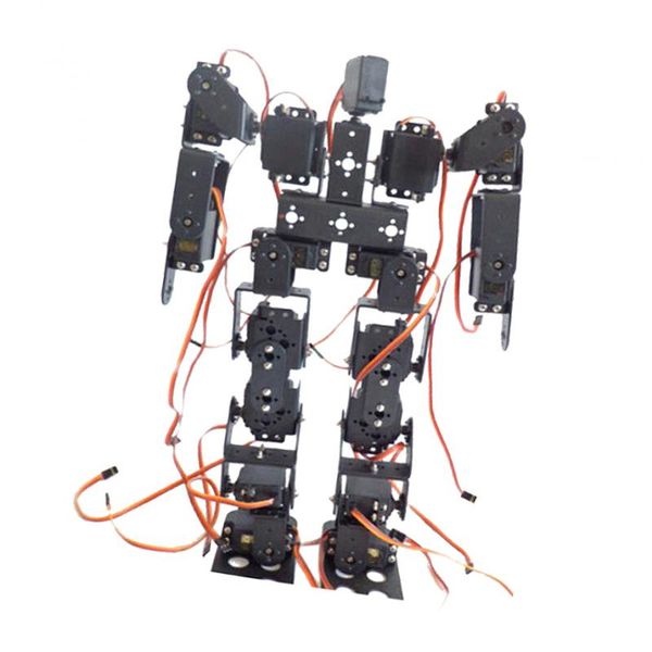 17dof biped two feet metal robot educational servo bracket kit humanoid walking robotic kit
17dof biped two feet metal robot educational servo bracket kit humanoid walking robotic kit