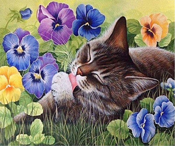 full square/round drill 5d diy diamond painting "cat" embroidery cross stitch mosaic home decor art experience toys gift a0638
full square/round drill 5d diy diamond painting "cat" embroidery cross stitch mosaic home decor art experience toys gift a0638