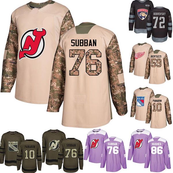 86 Hughes 76 Subban 72 Bobrovsky 10 Panarin 59 Bertuzzi Mens Camo Green Purple Stitched Jersey
86 Hughes 76 Subban 72 Bobrovsky 10 Panarin 59 Bertuzzi Mens Camo Green Purple Stitched Jersey