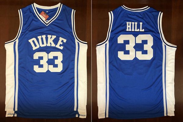 NCAA Duke #33 Grant Hill Basketball Jersey Blue Devils S-XXL
NCAA Duke #33 Grant Hill Basketball Jersey Blue Devils S-XXL