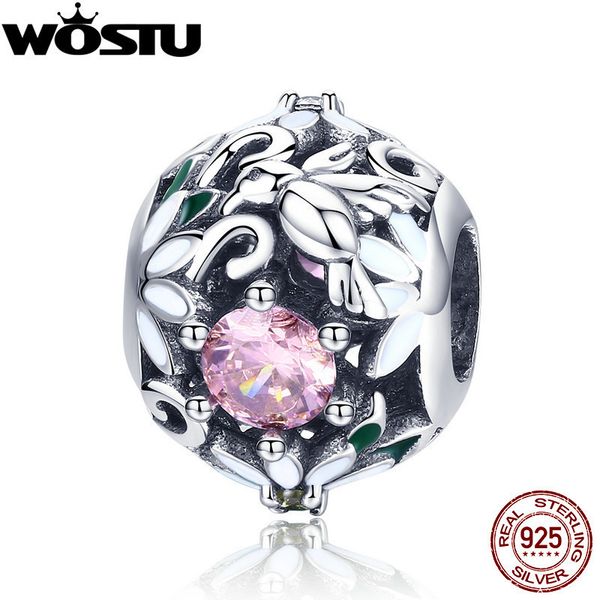 wostu стерлингового серебра 925 цветочные кусты, розовый cz бусины шарма для оригинальных diy браслет ювелирных изделий аксессуары подарок c, Silver
wostu стерлингового серебра 925 цветочные кусты, розовый cz бусины шарма для оригинальных diy браслет ювелирных изделий аксессуары подарок c, Silver