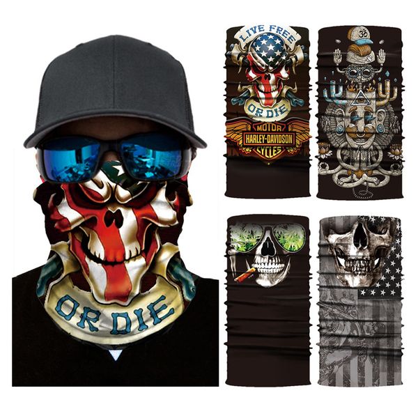 3d skull headband outdoor neck gaiter face shield buffs multi functional seamless bandana hiking cycling fishing magic scarf, Black
3d skull headband outdoor neck gaiter face shield buffs multi functional seamless bandana hiking cycling fishing magic scarf, Black