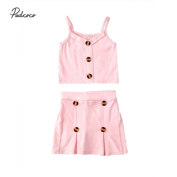 clothing sets 2021 fashion 0-3y kids baby girl clothes pink 2pcs button solid color sleeveless vest+ruffle pleated skirt toddler party s, White
clothing sets 2021 fashion 0-3y kids baby girl clothes pink 2pcs button solid color sleeveless vest+ruffle pleated skirt toddler party s, White