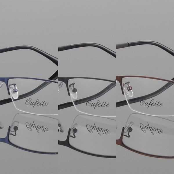 high-grade ultra-light myopia tr leg glasses men's metal half-frame myopia glasses frame, Silver
high-grade ultra-light myopia tr leg glasses men's metal half-frame myopia glasses frame, Silver