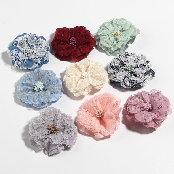 200pcs 5.5cm 2.1" new fabric artificial lace flower for hair accessories headband wedding party craft home decoration bouquet
200pcs 5.5cm 2.1" new fabric artificial lace flower for hair accessories headband wedding party craft home decoration bouquet