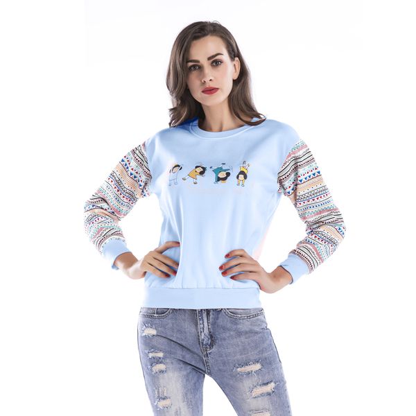 2019 women sweatshirts hoodies character printed casual pullover cute jumpers long sleeve o-neck fleece m-xxl yy5603, Black
2019 women sweatshirts hoodies character printed casual pullover cute jumpers long sleeve o-neck fleece m-xxl yy5603, Black