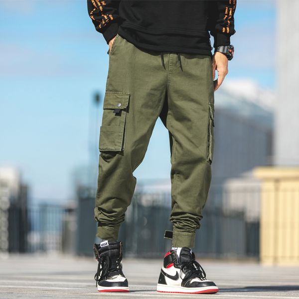 streetwear black pants 100% cotton autumn winter elastic waist men's trousers casual jogger multi-pocket cargo pants men m-5xl
streetwear black pants 100% cotton autumn winter elastic waist men's trousers casual jogger multi-pocket cargo pants men m-5xl
