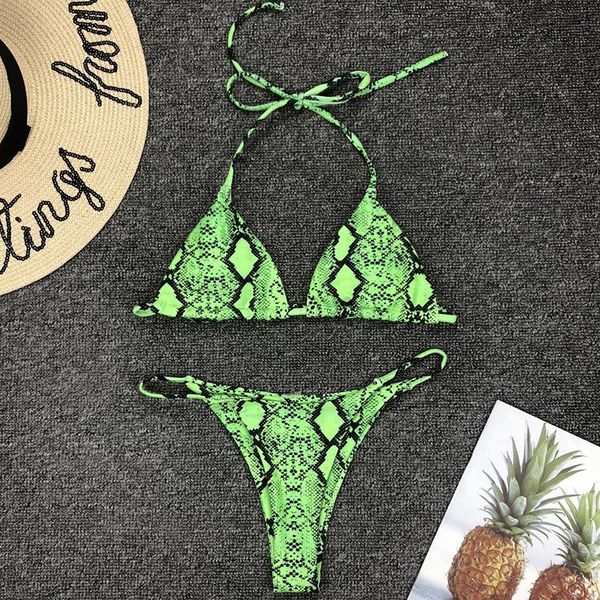 new snake print brazilian bikini 2019 halter swimsuit female string swimwear women two-pieces micro bikini set bathing suit
new snake print brazilian bikini 2019 halter swimsuit female string swimwear women two-pieces micro bikini set bathing suit