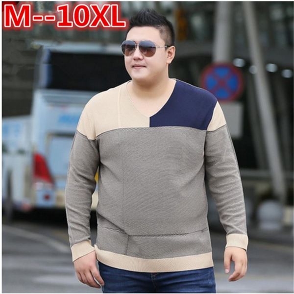 10xl 8xl 6xl 5xl social cotton men's pullover sweaters casual crocheted striped knitted sweater men masculino jersey clothes, White;black
10xl 8xl 6xl 5xl social cotton men's pullover sweaters casual crocheted striped knitted sweater men masculino jersey clothes, White;black