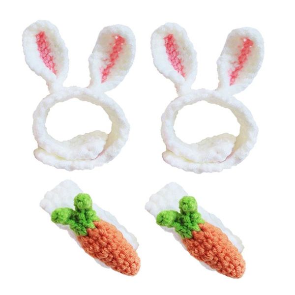 4pcs yarn bracelet handmade diy woven ears and radish bracelet attractive couple gift ( ears and radish each 2pcs, Golden;silver
4pcs yarn bracelet handmade diy woven ears and radish bracelet attractive couple gift ( ears and radish each 2pcs, Golden;silver