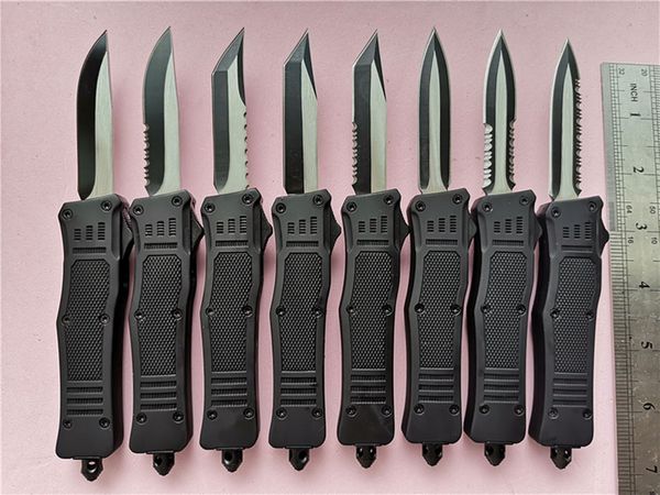 7 inches Small 616 D/A out the front Automatic Knife 440C steel EDC tactical A161 Pocket knives Black Boyfriend Birthday gifts
7 inches Small 616 D/A out the front Automatic Knife 440C steel EDC tactical A161 Pocket knives Black Boyfriend Birthday gifts