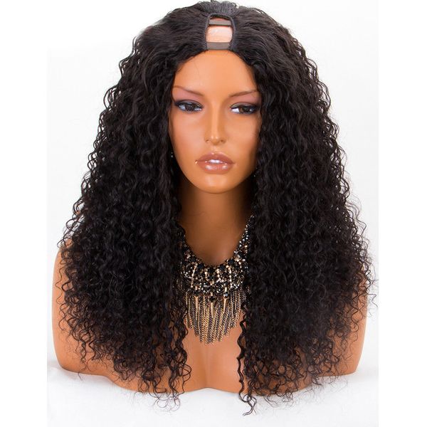 150% density kinky curly u part wig glueless human hair wigs virgin mongolian remy human hair capless wig middle upart 1"x4, Black;brown
150% density kinky curly u part wig glueless human hair wigs virgin mongolian remy human hair capless wig middle upart 1"x4, Black;brown