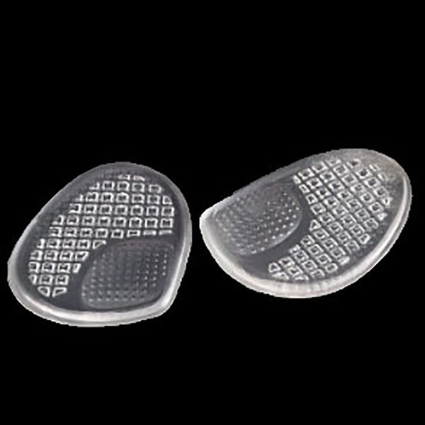 1 pair of forefoot pads silicone gel front forefoot pads soft pain relief high heels half palm insoles, Black
1 pair of forefoot pads silicone gel front forefoot pads soft pain relief high heels half palm insoles, Black