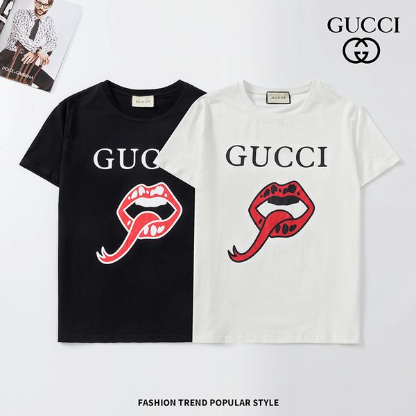 luxury mensdesigner t-shirt new arrival men's women's wear casual short sleeve fashion men's t-shirt long tongue short sleeve, White;black
luxury mensdesigner t-shirt new arrival men's women's wear casual short sleeve fashion men's t-shirt long tongue short sleeve, White;black