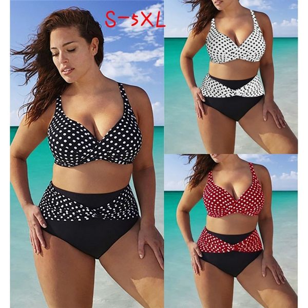 женская мода s-5xl плюс размер польки бикини set купальник женский sexy высокой талией купальники купальный костюм, White;black
женская мода s-5xl плюс размер польки бикини set купальник женский sexy высокой талией купальники купальный костюм, White;black