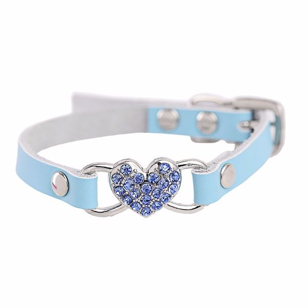 adjustable collars rhinestone peach heart pu leather beautiful creative pet puppy dogs collar neck strap#b
adjustable collars rhinestone peach heart pu leather beautiful creative pet puppy dogs collar neck strap#b