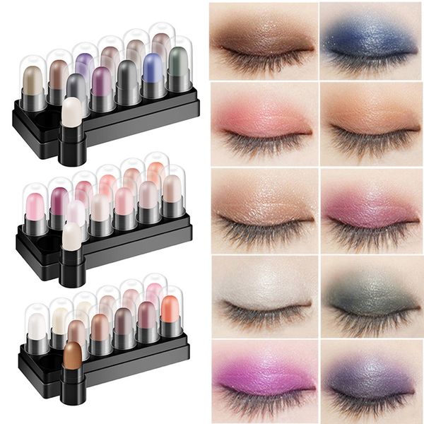 12 pcs/set natural eye shadow pen pigment waterproof makeup eyeshadow pencil stick cosmetics y1
12 pcs/set natural eye shadow pen pigment waterproof makeup eyeshadow pencil stick cosmetics y1