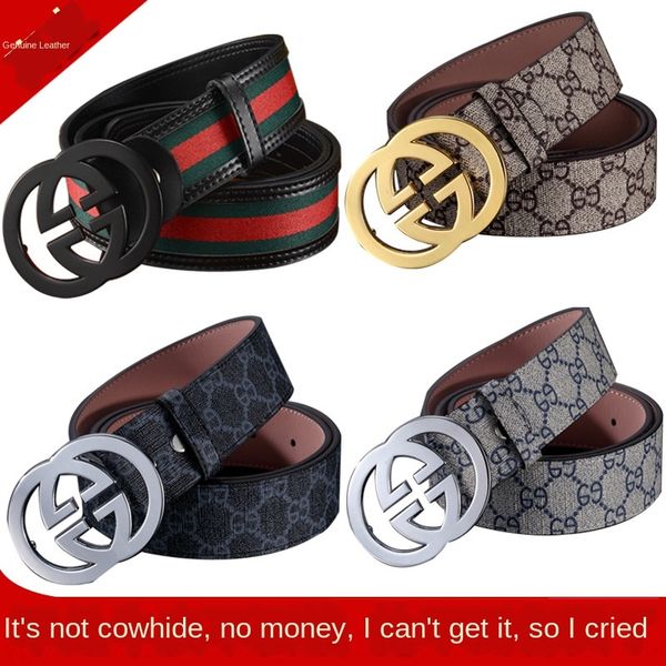 men's leather smooth buckle all-match casual business double g red green cloth belt belt alphabet buckle, Black;brown
men's leather smooth buckle all-match casual business double g red green cloth belt belt alphabet buckle, Black;brown