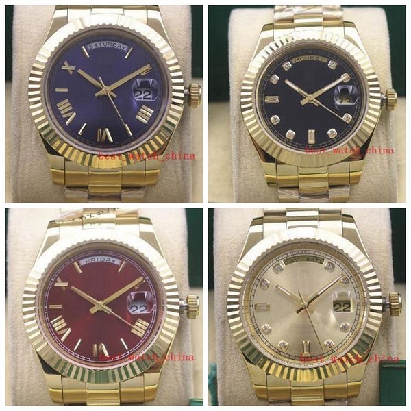 4 colour sell mens watches 41 mm 228235 228238 228398 president 18kt yellow gold bezel asia 2813 movement automatic men's wristwatches, Slivery;brown
4 colour sell mens watches 41 mm 228235 228238 228398 president 18kt yellow gold bezel asia 2813 movement automatic men's wristwatches, Slivery;brown