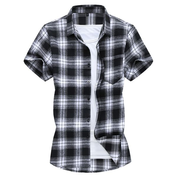 7xl 6xl plaid shirt men shirts 2020 new summer fashion chemise homme mens checkered shirts short sleeve shirt men blouse, White;black
7xl 6xl plaid shirt men shirts 2020 new summer fashion chemise homme mens checkered shirts short sleeve shirt men blouse, White;black