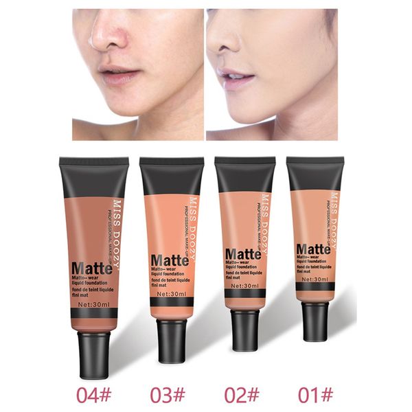 1pc 30ml cosmetics base liquid foundation professional high coverage concealer velvet matte finished foundation fond de teint
1pc 30ml cosmetics base liquid foundation professional high coverage concealer velvet matte finished foundation fond de teint