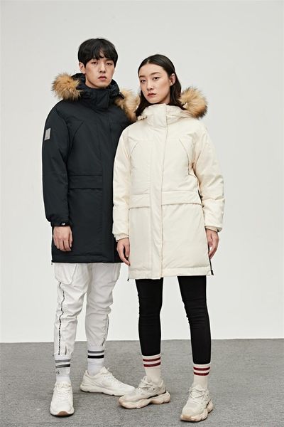 women's large fur collar down jacket women thickened hooded coat mid-length down jacket women warm thick coat couple down jacket np9430, Black
women's large fur collar down jacket women thickened hooded coat mid-length down jacket women warm thick coat couple down jacket np9430, Black
