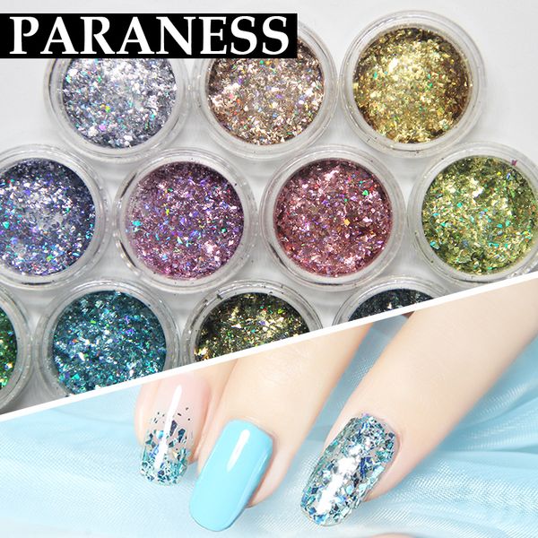 paraness holo nails pigment decorations rainbow nail glitter shinning holographic nails dust laser set 1g, Silver;gold
paraness holo nails pigment decorations rainbow nail glitter shinning holographic nails dust laser set 1g, Silver;gold